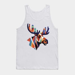 Moose abstract Tank Top